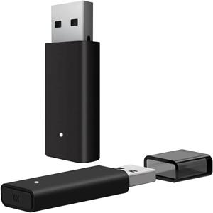 Windows 10/8/7용 Xbox One /S/X/Elite/컨트롤러와 호환되는 ONE S 무선 어댑터, 8개 핸들 동시 연결