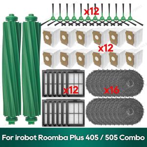 Irobot Roomba Plus 405 / 505 콤보 예비 부품 액세서리 걸레 천 먼지 봉투와 호환 가능