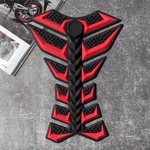 오토바이 탱크 패드에 대 한 유니버설 연료 탱크 스티커 3D 물고기 뼈 매트 오일 가스 탱크 오토바이 커버 데 칼 장식