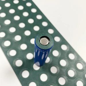 100PCS 18650/21700 리튬 이온 보리 종이 배터리 절연 가스켓 배터리 팩 중공 절연 전극 절연 패드