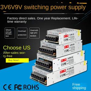3V 5V 9V 12V 15V 18V 24V 36V 전원 공급 장치 1A 2A 3A 5A 6A 8A 10A 20A 50A 스위칭 전원 공급 장치 12V 220V AC-DC SMPS