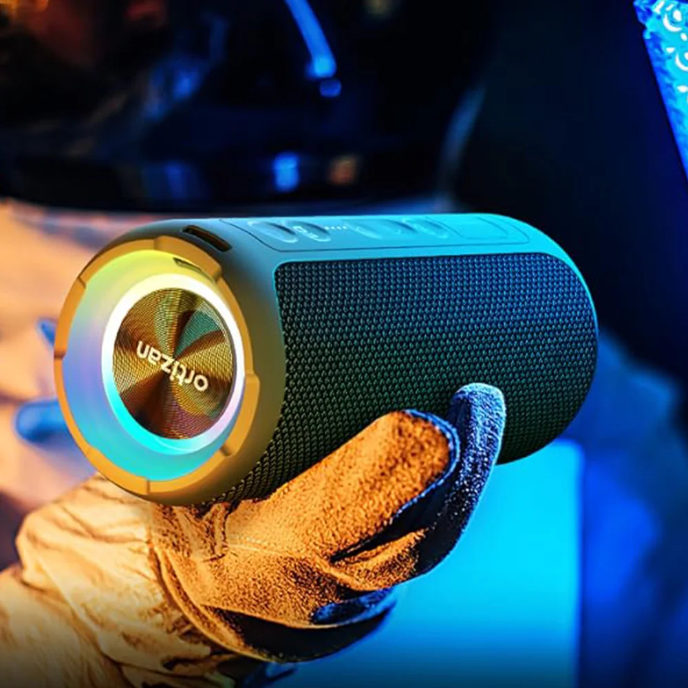 Ortizan X8 Pro 휴대용 파티 스피커 Bluetooth 5.3 무선, 40W 강력한 시끄러운 사운드 깊은 저음, RGB 조명 쇼, TWS 페어링, IP7