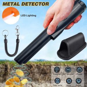 금속탐지기 야외 모험 휴대용 금속탐지기 핀포인터 방수 360 °   측면 스캔 금속 탐지기 막대