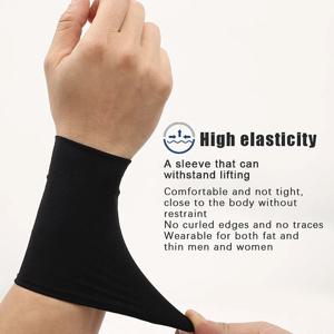 1 쌍 탄성 손목 밴드 통기성 여름 얼음 실크 냉각 땀 흡수 스포츠 사이클링 러닝 손목 스트랩