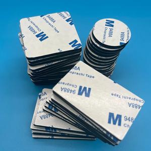 44pcs 양면 폼 테이프 검정색 자체 접착 온도 방지 방수 스티커 홈 오피스 야외 사용에 적합