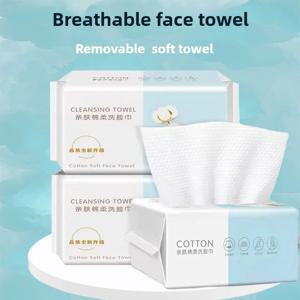 재사용 가능한 두꺼운 페이스 타월, 펄 코튼, 습식 및 건식, 여행용, 클렌징, 메이크업 리무버, 추출기 페이스 타월 부드러운 원단
