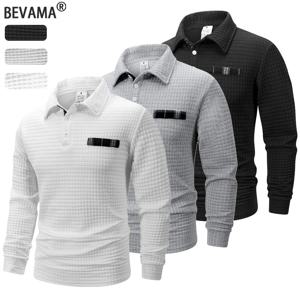 가을 니트 자카드 그리드 폴로 풀오버 남성 단색 캐주얼 긴팔 스웨트셔츠 남성 데일리 따뜻한 터틀넥 스트리트웨어