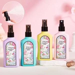 4피스 내구성 있는 향수 세트, 무알콜, 신선하고 향기로운, 남녀 파티에 적합