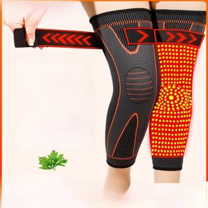 온열 롱 튜브 무릎 보호대 남녀공용 노인용 추위 방지 따뜻함 미끄럼 방지 가을 겨울 스타일 한방 약재 케어
