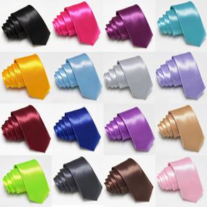 남자를위한 패션 5CM 스키니 슬림 좁은 넥타이 솔리드 컬러 블랙 레드 블루 패턴 넥타이 망 넥타이 Neckwear