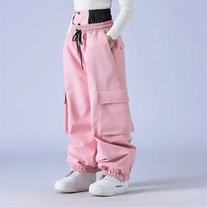 신상, 루즈핏, 얇은 버전, 남녀공용, 스키 비브, 비브드 스노보드 팬츠, 비브스 스노우, 스키 수트 팬츠, 스노보딩 바지