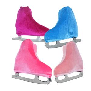피겨 스케이트 커버 플리스 보호 슬리브 S/M/L 아이스 스케이팅 신발 얼굴 커버 벨벳 롤러 스케이트 방오