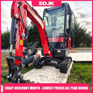 인기 판매 미니 굴삭기, 다기능 트랙형 소형 굴삭기 (정원 농업용), 맞춤 제작 및 빠른 배송