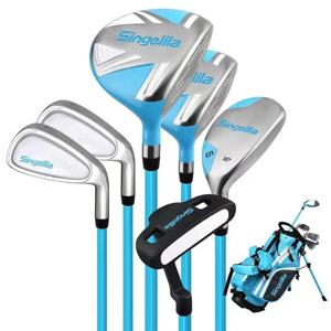 맞춤형 어린이 골프채. 3-12세 남녀 어린이용 골프채 세트. 초보자를 위한 골프 장비 풀세트