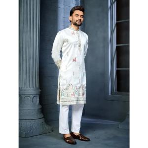 무슬림 쿠르타 카프탄 두바이 남성 로브 긴소매 민족 스타일 스탠드 칼라 아랍 의류 전통 스타일 중동