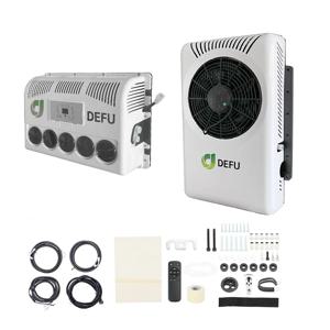 분리형 트럭 에어컨 유닛 에어컨 키트 액세서리 RV 12V 자동차 트럭 캠퍼용 에어컨