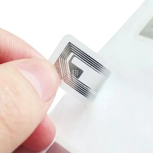 10Pcs NFC 칩 Ntag213 스티커 습식 인레이 11x21MM 13.56MHz 라벨 태그 213 위조 방지 라벨 전자 라벨