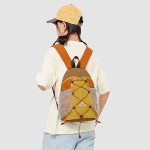 일상용 노트북 백팩 통근용 데이팩 귀여운 컬러 블록 슬림 찢김 방지 가방 여행 대학 등산 스포츠용