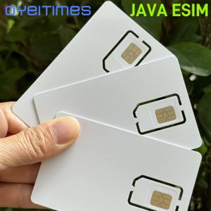 OYEITIMES 1개 블랭크 RSP ESIM 미니 나노 마이크로 프로그래머블 JAVA ESIM 카드 2FF 3FF 4FF GSMA 통신 업체용