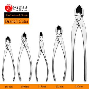 전문 등급 분재 도구 분기 커터 직선 가장자리 커터 TianBonsai가 만든 4Cr13MoV 합금강