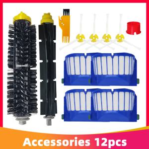 iRobot Roomba 600 시리즈와 호환 가능 605 664 671 692 691 694 650 660 685 메인 브러시 사이드 브러시 Hepa 필터 교체 부품