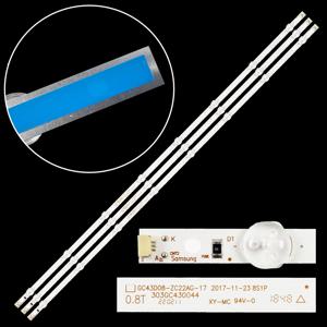 LED 백라이트 스트립 UN43N5000 UN43N5003 UE43J5202 UE43J5272 UN43J5200 UN43J5202 UN43N5300 GC43D08-ZC22AG-23 303GC 430053