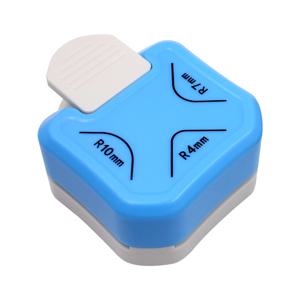 코너 라운더 펀치 3 in1 R4/R7/R10mm 카드 공예 스크랩북 포장지 스티커 용 라운드 코너 트리머 커터