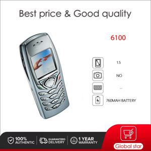 원래 잠금 해제 6100 확성기 전화 러시아어 아랍어 히브리어 키보드 핀란드산