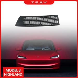 2024 Tesla New Model 3 하이랜드 에어 플로우 벤트 커버 트림 안티 블로킹 예방 흡기 커버 액세서리