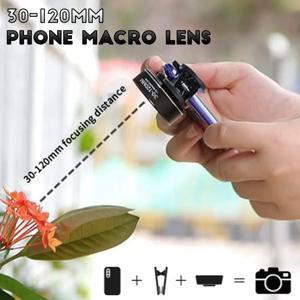휴대폰 매크로 렌즈 설치 별빛 필터 CPL 37mm 필터, 아이패드 아이폰 삼성 안드로이드 픽셀 휴대폰 매크로 렌즈, 30-120mm