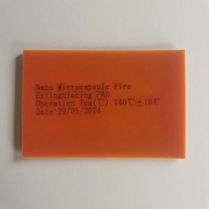 자동 퍼플루오로헥사논 화재 진압 스티커 패드