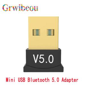 미니 USB 블루투스 5.0 어댑터 송신기 수신기 오디오 블루투스 동글 무선 USB 어댑터 PC 노트북 용 컴퓨터 용