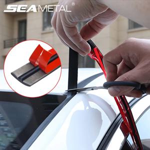 자동차 고무 씰 스트립 자동 씰 보호기 스티커 창 가장자리 앞 유리 지붕 고무 씰링 스트립 소음 절연 액세서리