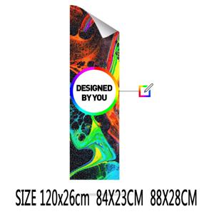 스쿠터 스케이트 보드 롱 보드 또는 크루저 그립 테이프 스케이트 보드 스쿠터 사포 용 무료 사용자 정의 맞춤형 그립 테이프