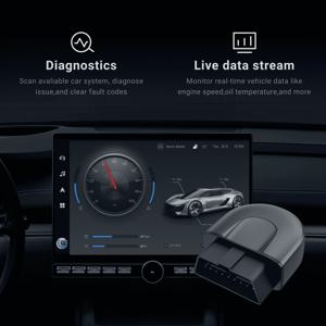 슈퍼박스 스마트 OBD2 블루투스 스캐너 자동차 진단 도구 (안드로이드/iOS 및 안드로이드 플레이어용)