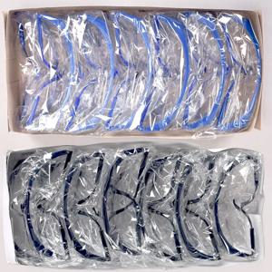 12pcs 안티 스플래시 작업 안전 안경 눈 보호 실험실 고글 보호 산업용 바람 먼지 방지 고글 사이클링 Glasse