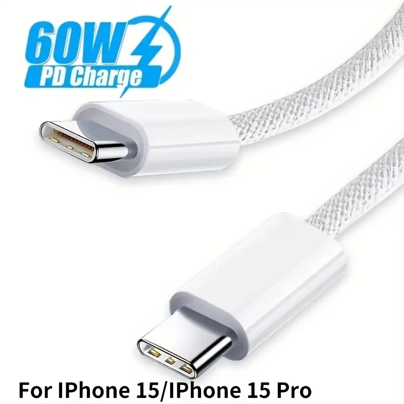 PD 60W/고속 충전 데이터 케이블 유형 C-유형 C Ctoc 인터페이스 Huawei Samsung Xiaomi Macbook IPad 용 양면 케이블