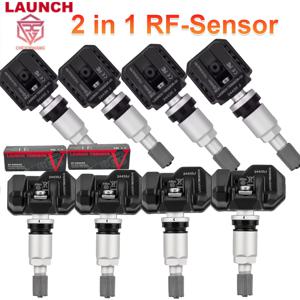 LAUNCH X431 2 in 1 RF-SENSOR 315MHz 및 433MHz TPMS 센서 타이어 수리 도구 스캐너 타이어 압력 센서 테스터 프로그래밍