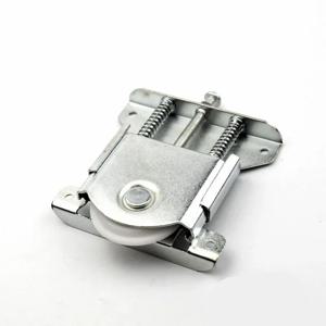 무거운 옷장 슬라이딩 도어 상단 하단 이동 휠 교수형 도르래 휠 도어 가구 캐비닛 도어 롤러 트랙 액세서리