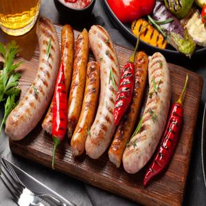 델리 모듬 소시지 (450g)  3개, 5개 구성 / 캠핑음식, 바베큐 소시지