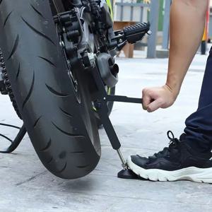 오토바이 노동 절약 휠 스탠드 킥스탠드, 범용 휠 리프터, 사이드 지지대 스탠드, 스윙 암 리프트 프레임, 대부분의 오토바이용
