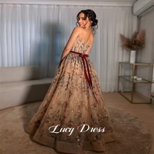 루시 맞춤형 이브닝 드레스 샤론 특별 행사를위한 해피 이브닝 드레스 웨딩 파티 드레스 우아한 레이디 드레스 가운