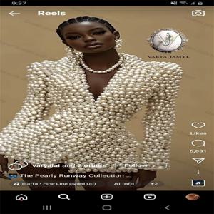 풀 펄 여성 정장 1피스 블레이저 의상 비즈니스 포멀 오피스 레이디 재킷 웨딩 프롬 코트 맞춤 제작(뒷면 펄 없음)