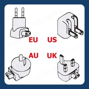 EU 미국 영국 AU 플러그 변환기 Ipad Magsafe Macbook 노트북 충전 전원 어댑터 Accessorie 용 휴대용 벽 여행용 충전기 어댑터