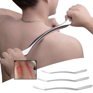 Gua Sha 긁는 마사지 도구 대형 근육 연조직 동원을위한 도구 304 스테인레스 스틸 근막 칼 대형 m 칼 Scr