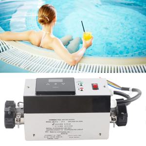 2KW 욕조 히터 온도 컨트롤러 소형 SPA 욕조 용 디지털 온도 조절기 온도 조절기 온도 컨트롤러 온도 조절기