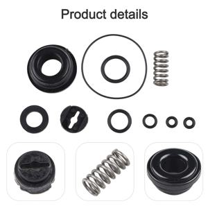 에어 네일러 액세서리 키트 고무 및 금속 검정색 흰색 A B C D E F30/422/1013/625/T50/ST64/N851 사이즈에 적합 (사진 참조)