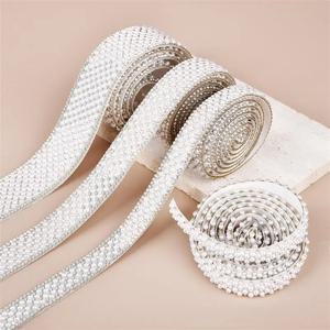 자기 접착 크리스탈 라인 석 스티커 다이아몬드 리본 DIY 스티커 라인 석 예술 공예 자동차 전화 카메라 장식 ﻿