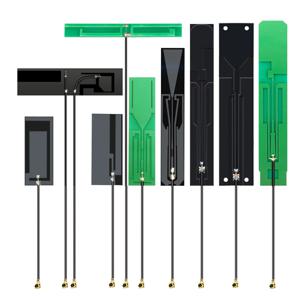 2PCS GPS BD 패시브 FPC PCB 내장형 유연한 안테나 MHF1 GNSS 모듈 고이득 12DBI 위성 내비게이션 포지셔닝 안테나