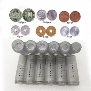 일본 한국 동전 홀더 수집가용 PU 가죽 허리 가방 동전 디스펜서 정리함 계산원 운전사 웨이터 돈 안전 보관함